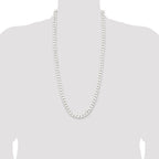 Sterling Silver 9.3mm Curb Chain