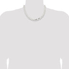 Sterling Silver 11mm Curb Chain