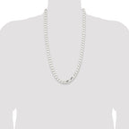 Sterling Silver 11mm Curb Chain
