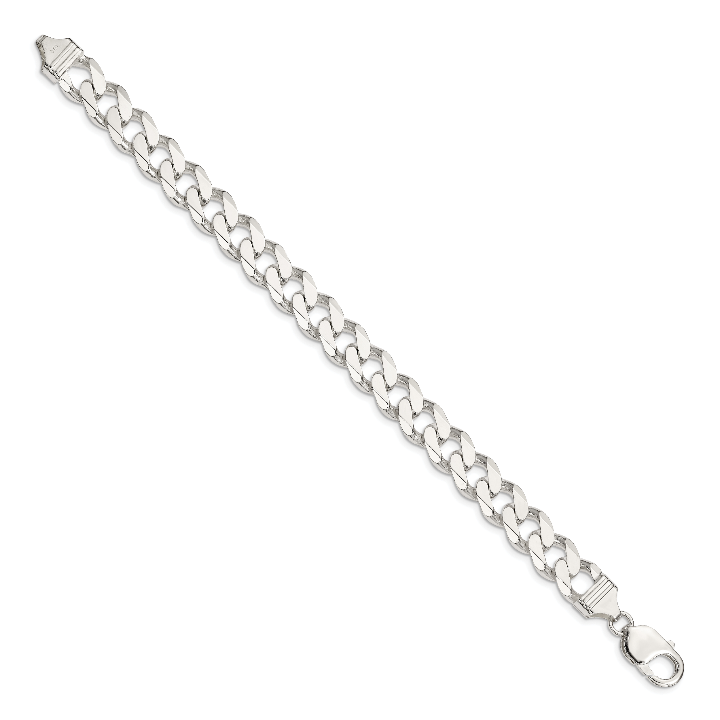 Sterling Silver 11mm Curb Chain Secondary image