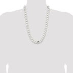 Sterling Silver 14.5mm Curb Chain