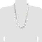 Sterling Silver 14.5mm Curb Chain
