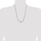 Sterling Silver 5.65mm Concave Beveled Curb Chain