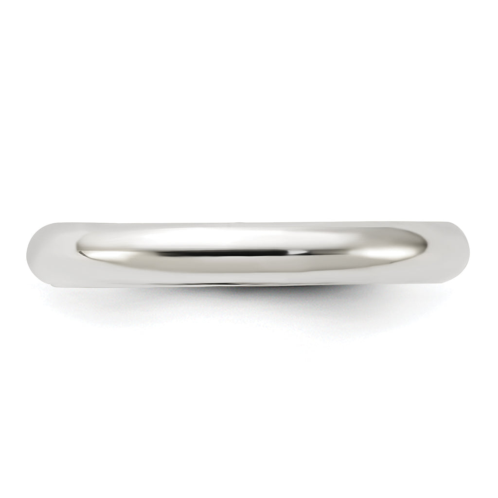 Sterling Silver 3mm Comfort Fit Band