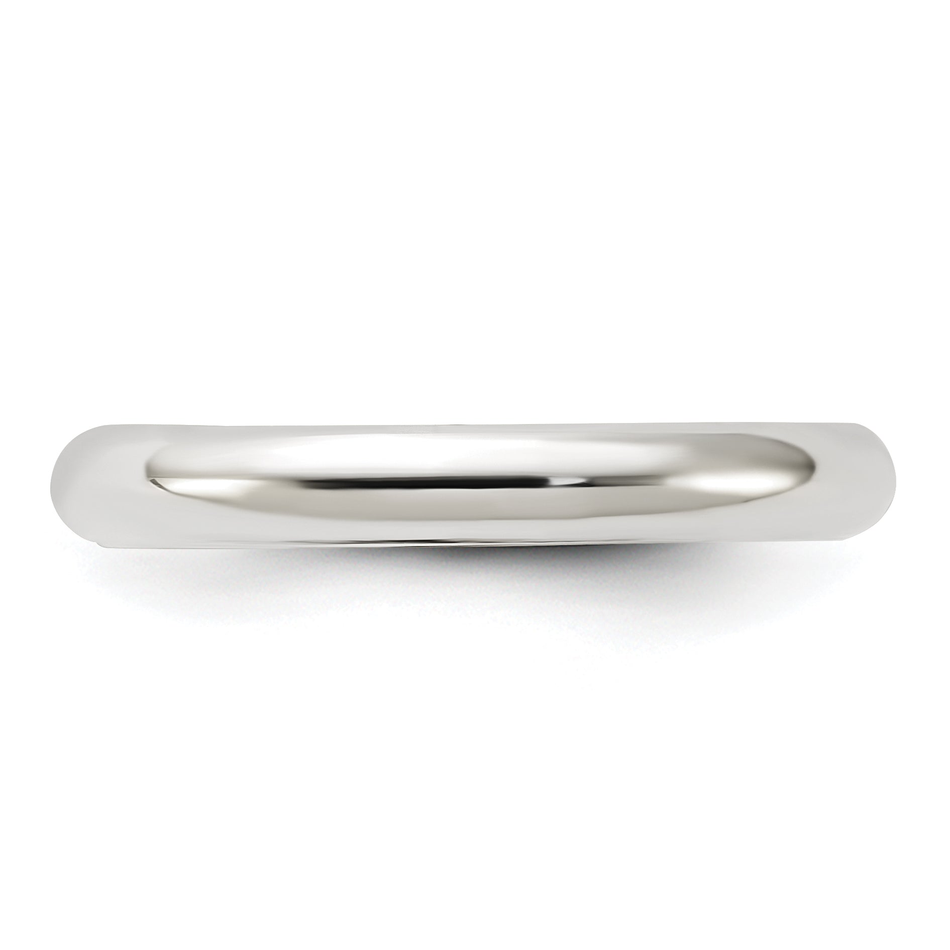 Sterling Silver 3mm Comfort Fit Band