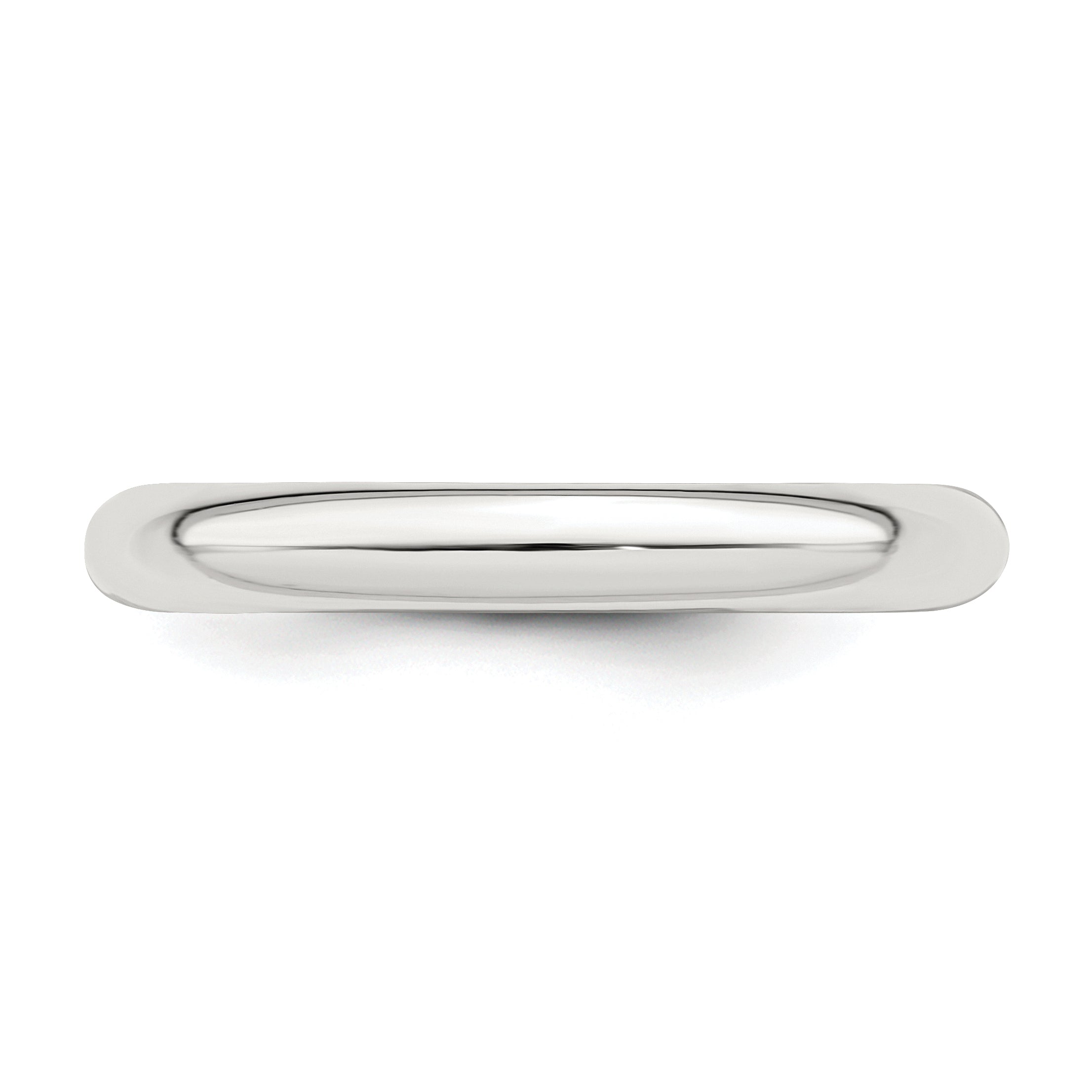 Sterling Silver 3mm Comfort Fit Band