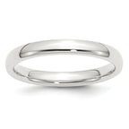Sterling Silver 3mm Comfort Fit Band