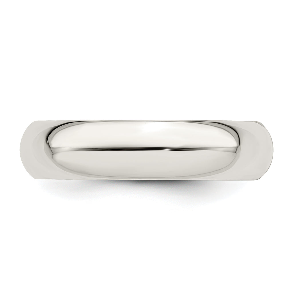 Sterling Silver 5mm Comfort Fit Band