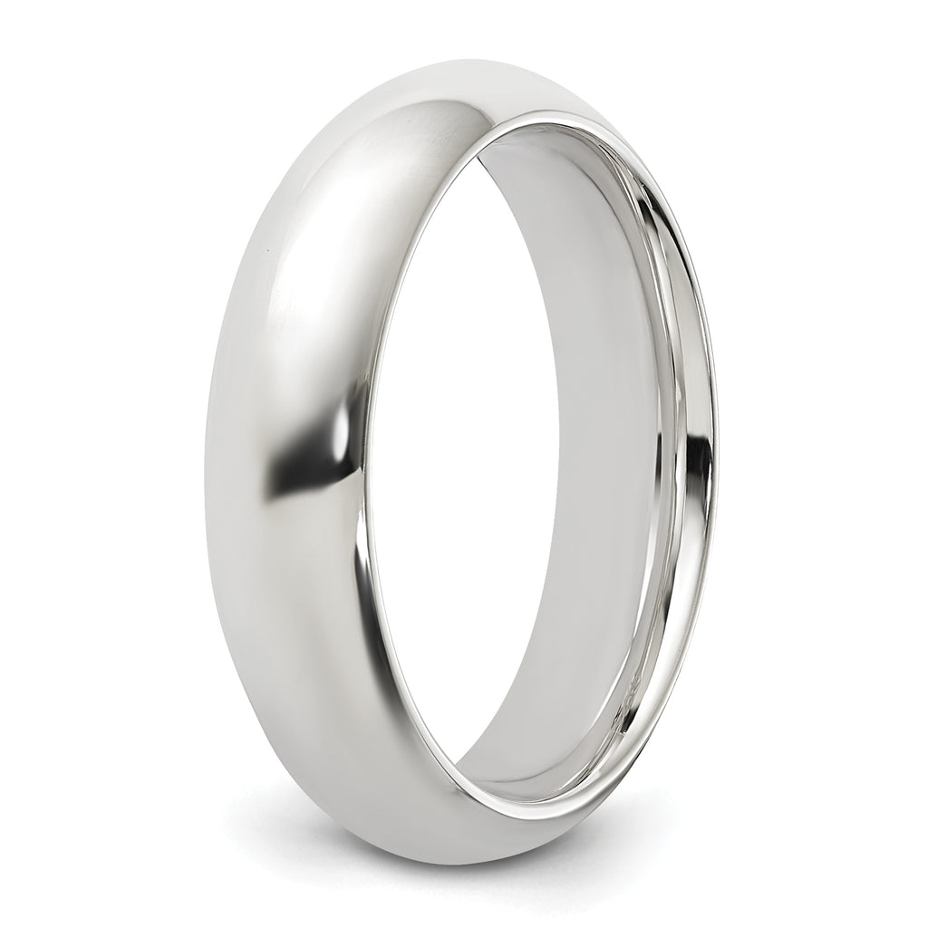 Sterling Silver 5mm Comfort Fit Band