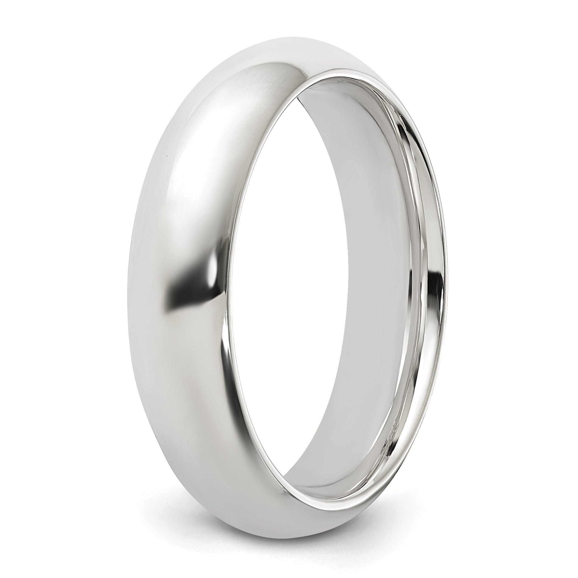 Sterling Silver 5mm Comfort Fit Band