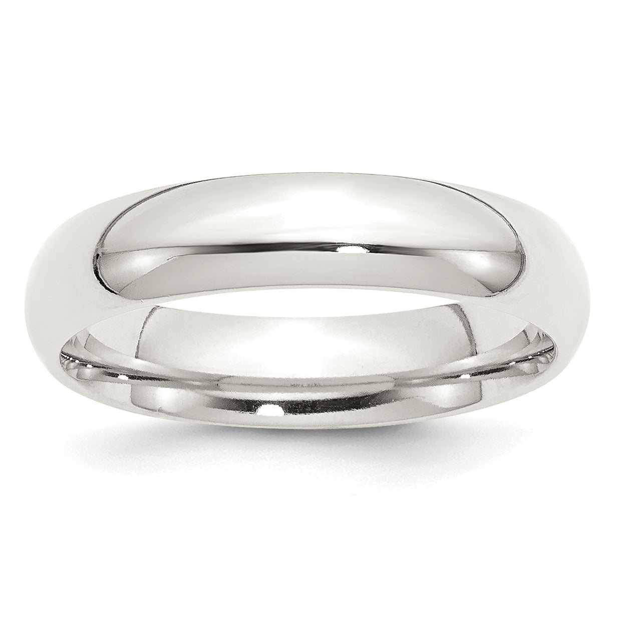 Sterling Silver 5mm Comfort Fit Band