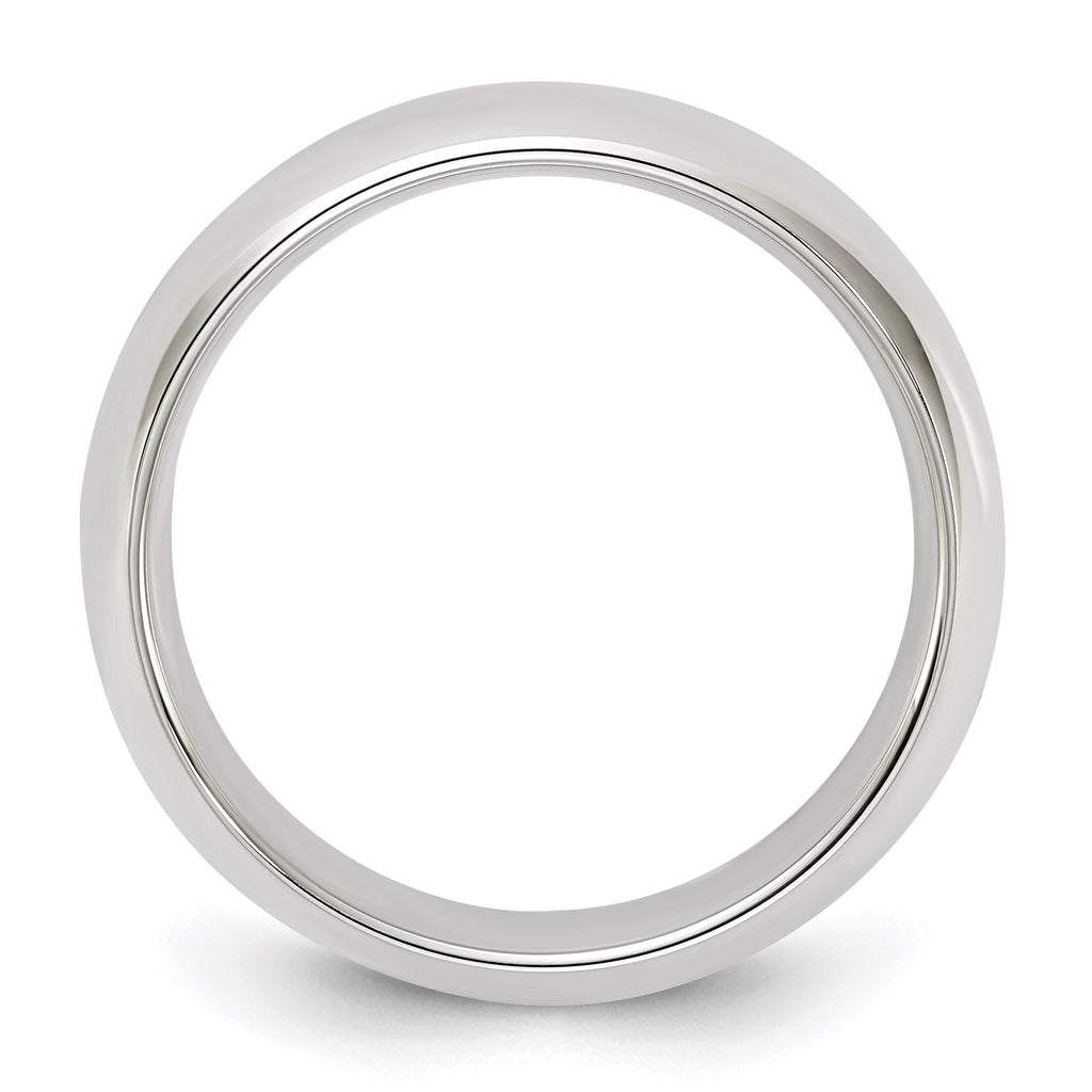 Sterling Silver 6mm Comfort Fit Band