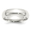 Sterling Silver 6mm Comfort Fit Band