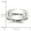 Sterling Silver 7mm Comfort Fit Band