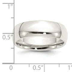 SS 7mm Comfort Fit Size 15.5 Band