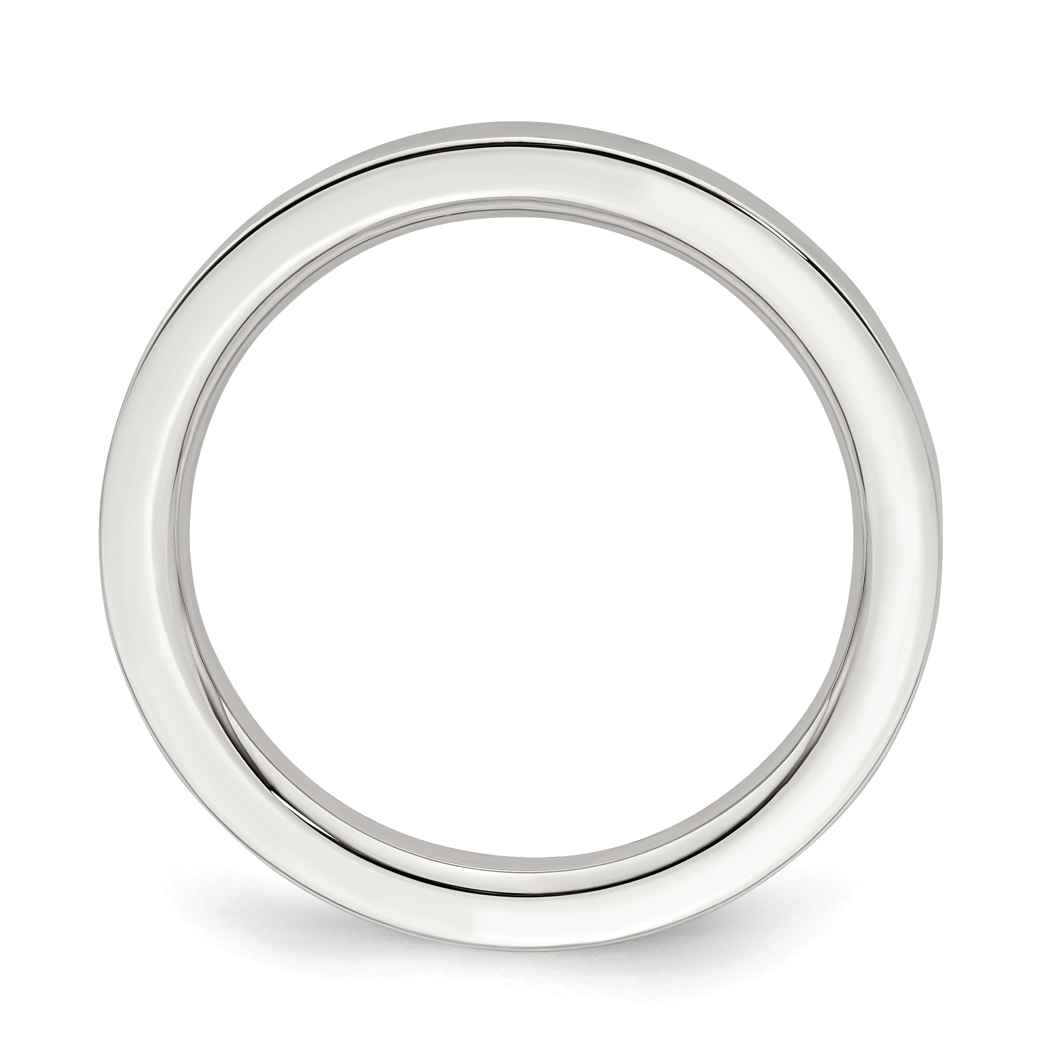 Sterling Silver 2mm Comfort Fit Flat Band