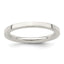 Sterling Silver 2mm Comfort Fit Flat Band