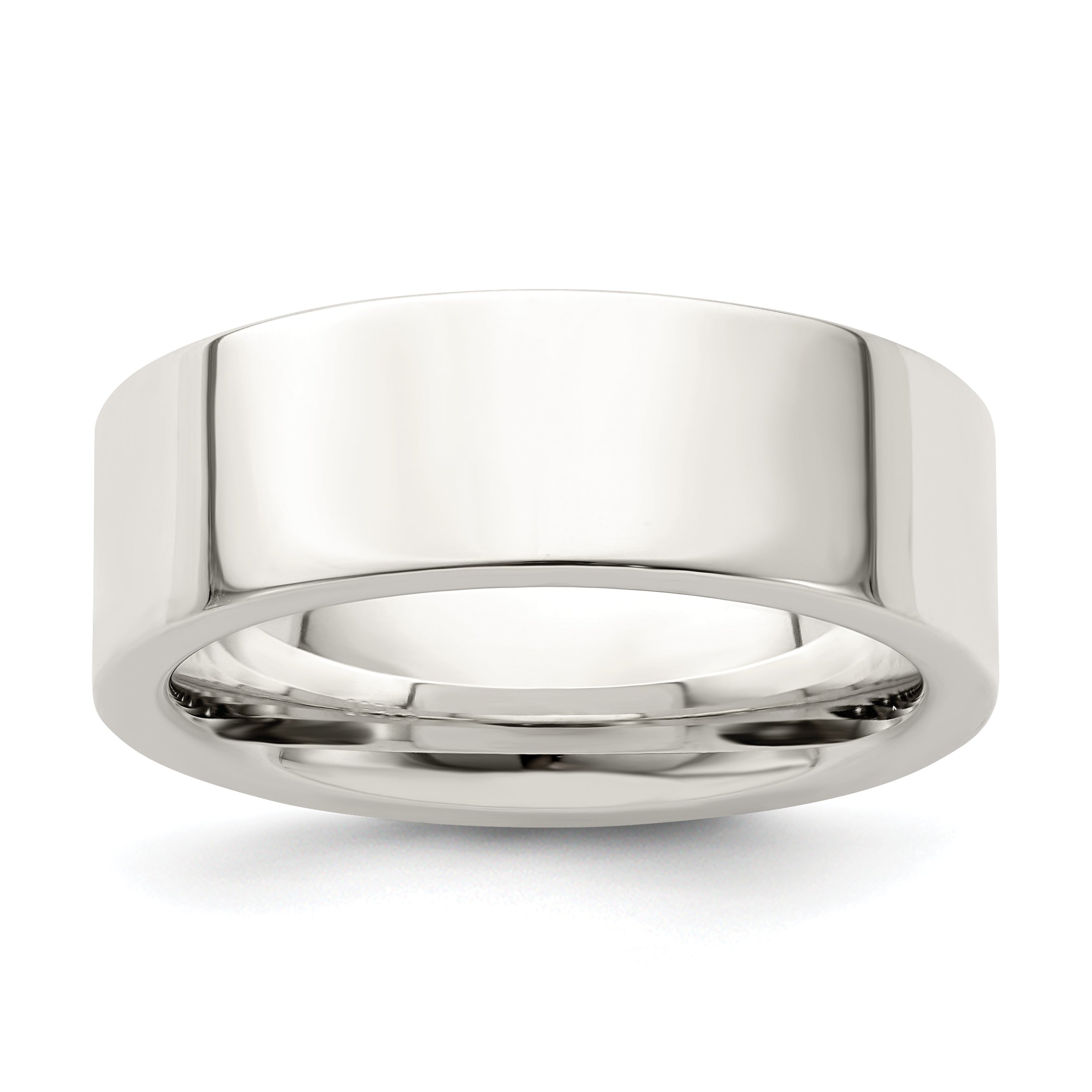 Sterling Silver 7mm Comfort Fit Flat Size 13.5 Band Main image