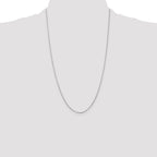 Sterling Silver 1mm Cable Chain Anklet