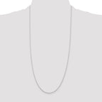 Sterling Silver 1mm Cable Chain