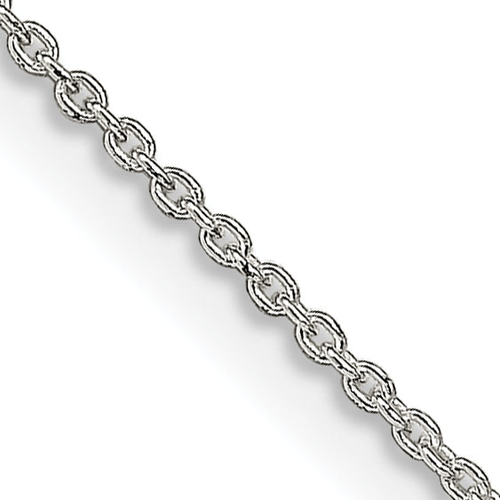 Sterling Silver 1mm Cable Chain