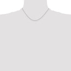 Sterling Silver 1.25mm Cable Chain