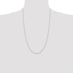 Sterling Silver 1.25mm Cable Chain