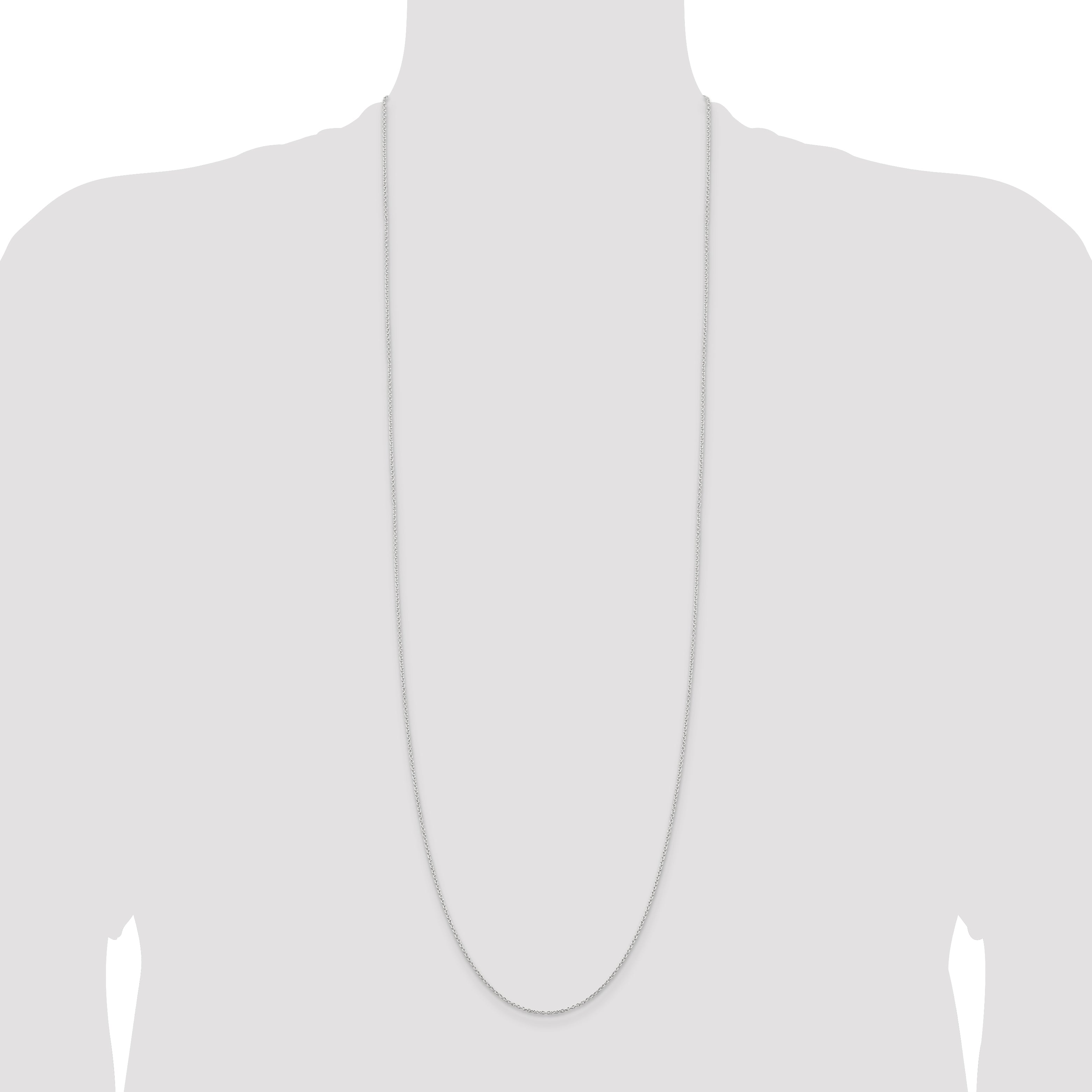 Sterling Silver 1.25mm Cable Chain