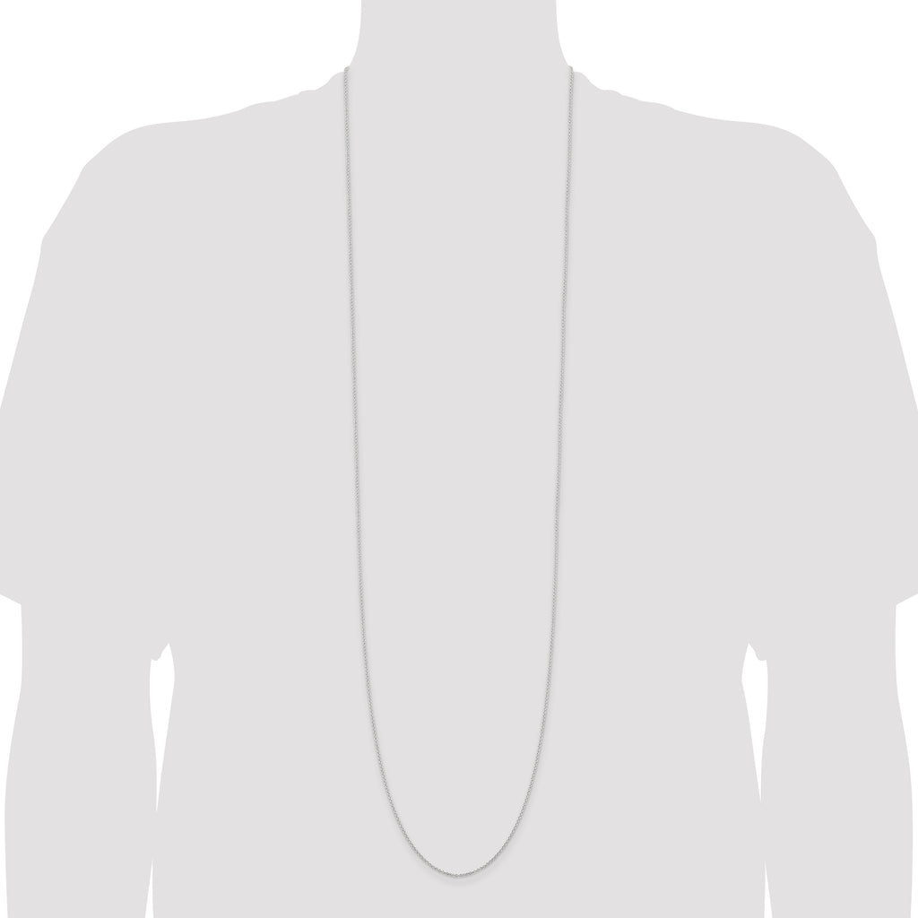 Sterling Silver 1.25mm Cable Chain