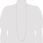Sterling Silver 1.25mm Cable Chain