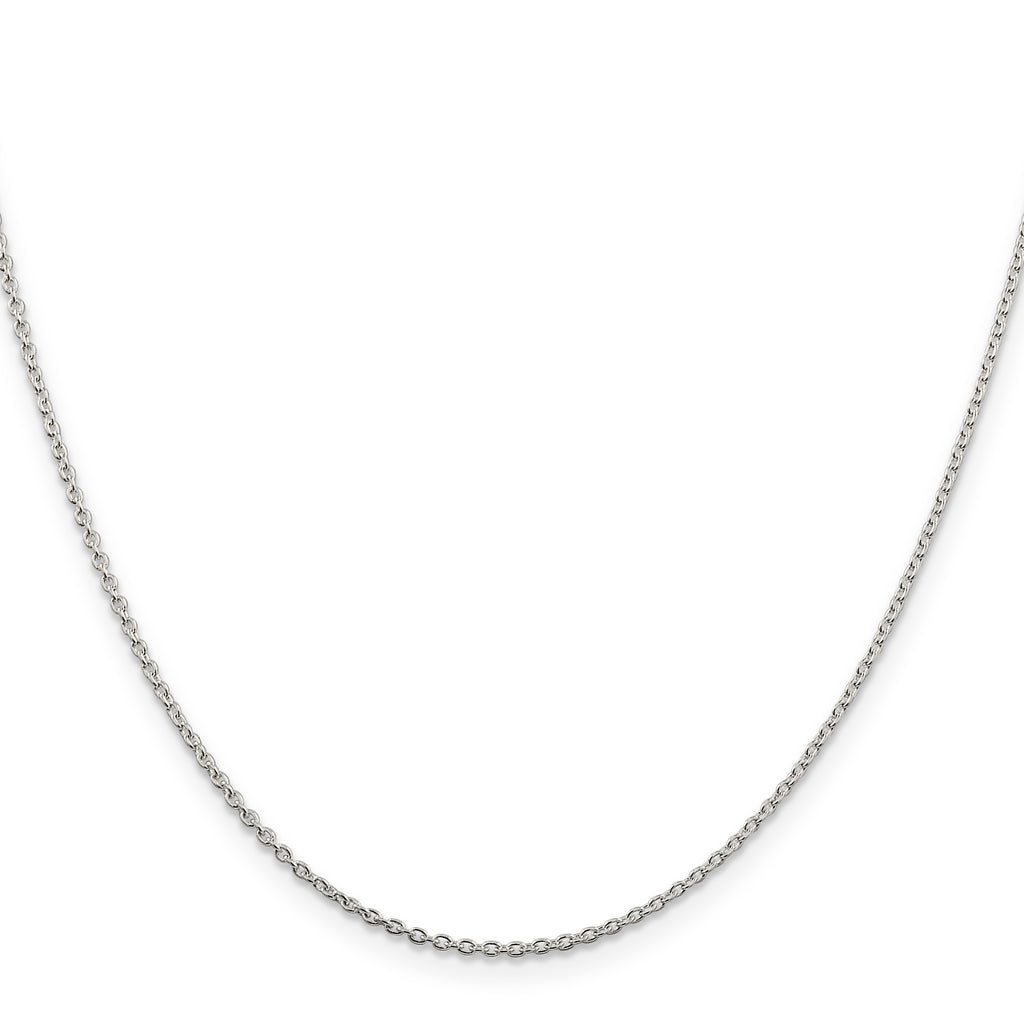 Sterling Silver 1.5mm Cable Chain w/ ext.