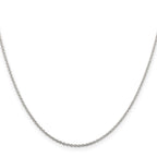 Sterling Silver 1.5mm Cable Chain