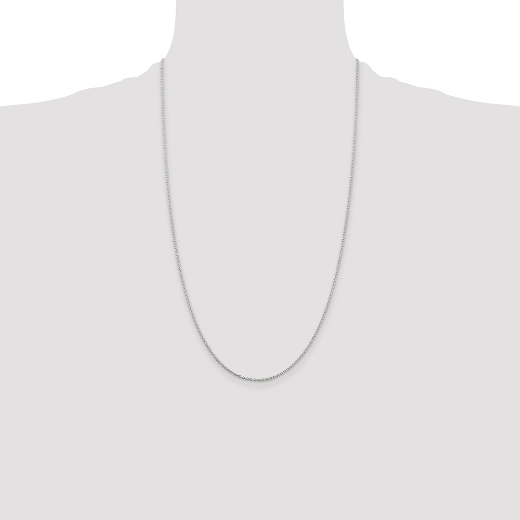 Sterling Silver 1.5mm Cable Chain