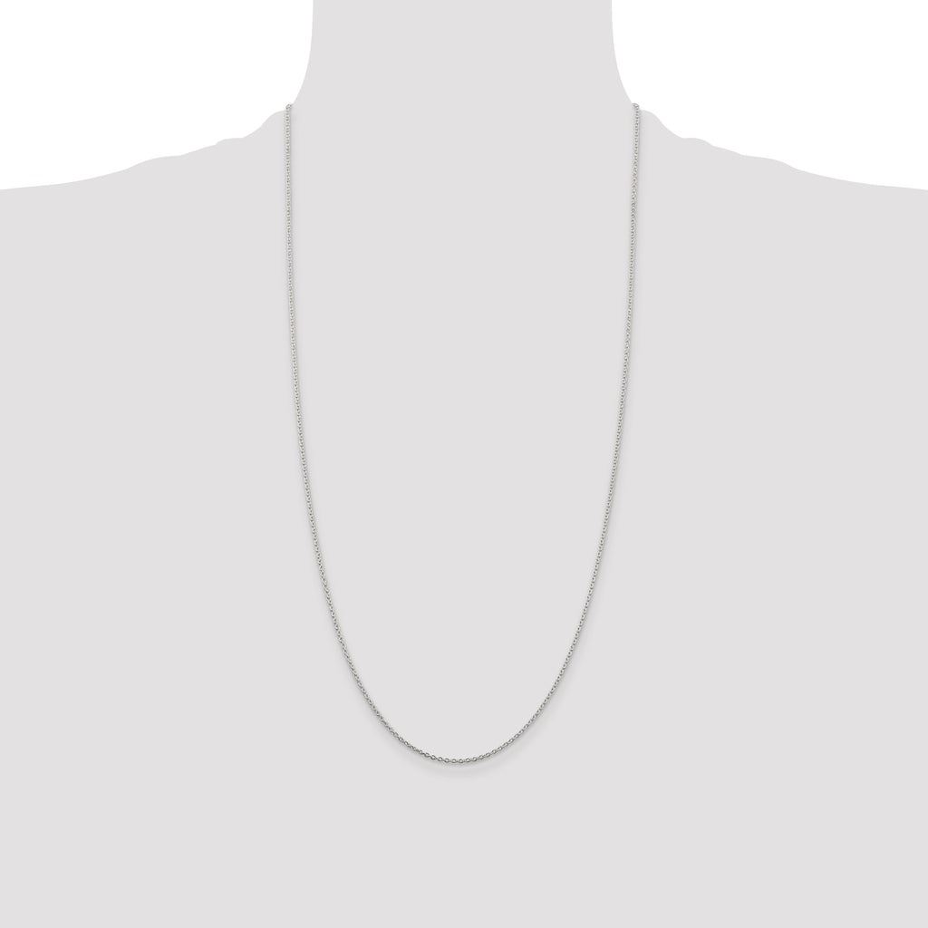 Sterling Silver 1.5mm Cable Chain