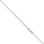Sterling Silver 1.5mm Cable Chain w/ ext.