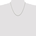 Sterling Silver 1.95mm Cable Chain Anklet