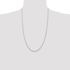 Sterling Silver 1.95mm Cable Chain Anklet