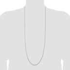 Sterling Silver 1.95mm Cable Chain Anklet