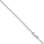 Sterling Silver 1.95mm Cable Chain w/ ext.