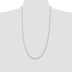 Sterling Silver 2.25mm Cable Chain