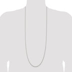 Sterling Silver 2.25mm Cable Chain