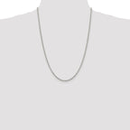 Sterling Silver 2.75mm Cable Chain