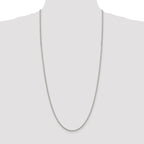 Sterling Silver 2.75mm Cable Chain