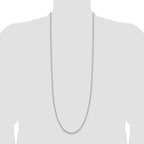 Sterling Silver 2.75mm Cable Chain
