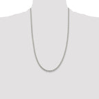 Sterling Silver 4.5mm Cable Chain
