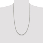 Sterling Silver 4.5mm Cable Chain