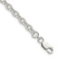 Sterling Silver Cable Chain Bracelet 4.5mm