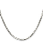 Sterling Silver Curb Chain Necklace 3.4mm