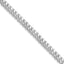Sterling Silver Rhodium-Plated Curb Chain Necklace 7mm
