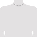 Sterling Silver Rhodium-plated 1.5mm Diamond-Cut Rope Chain